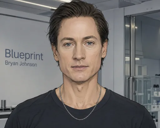 Bryan Johnson – illustriertes Porträt