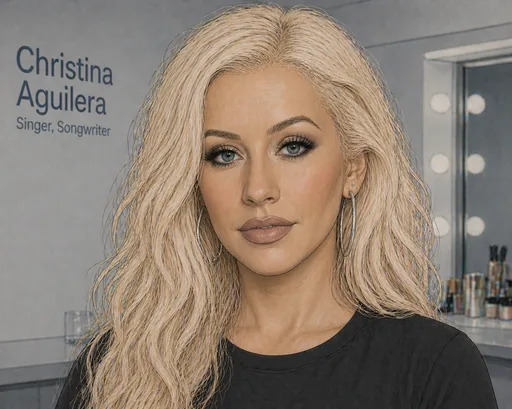 Christina Aguilera – illustriertes Porträt