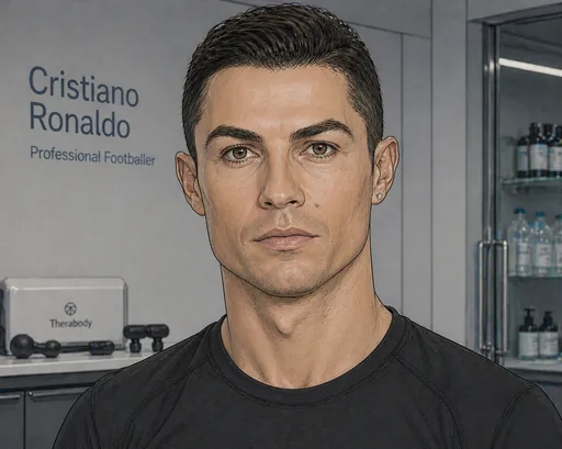 Cristiano Ronaldo – illustriertes Porträt