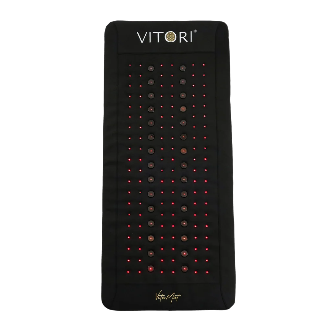 Vitori VitaMat Infrarot-Therapiematte mit PEMF und Edelsteinen