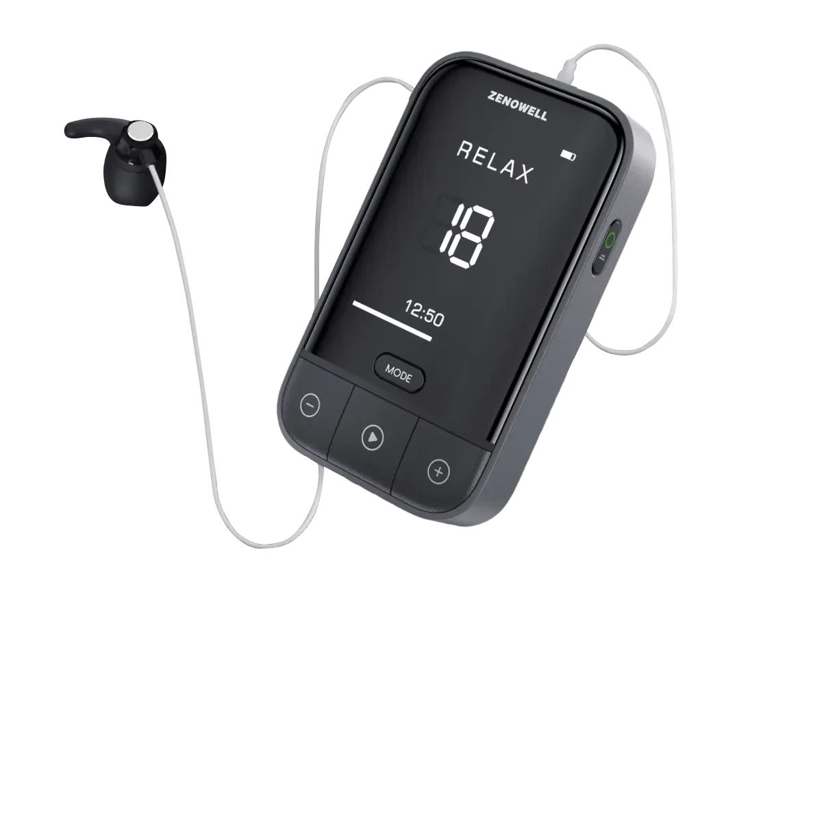 ZenoWell Vagusnerv-Stimulator (tVNS) zur Stressreduktion und HRV-Verbesserung
